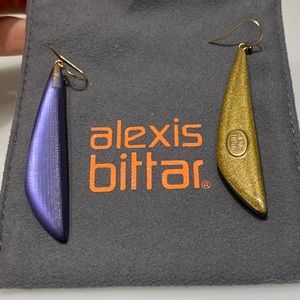 Alexis Bittar lucite earrings